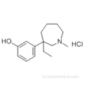페놀, 3- (3- 에틸 헥사 하이드로 -1- 메틸 -1H- 아제 핀 -3- 일)-, 히드로 클로라이드 CAS 59263-76-2